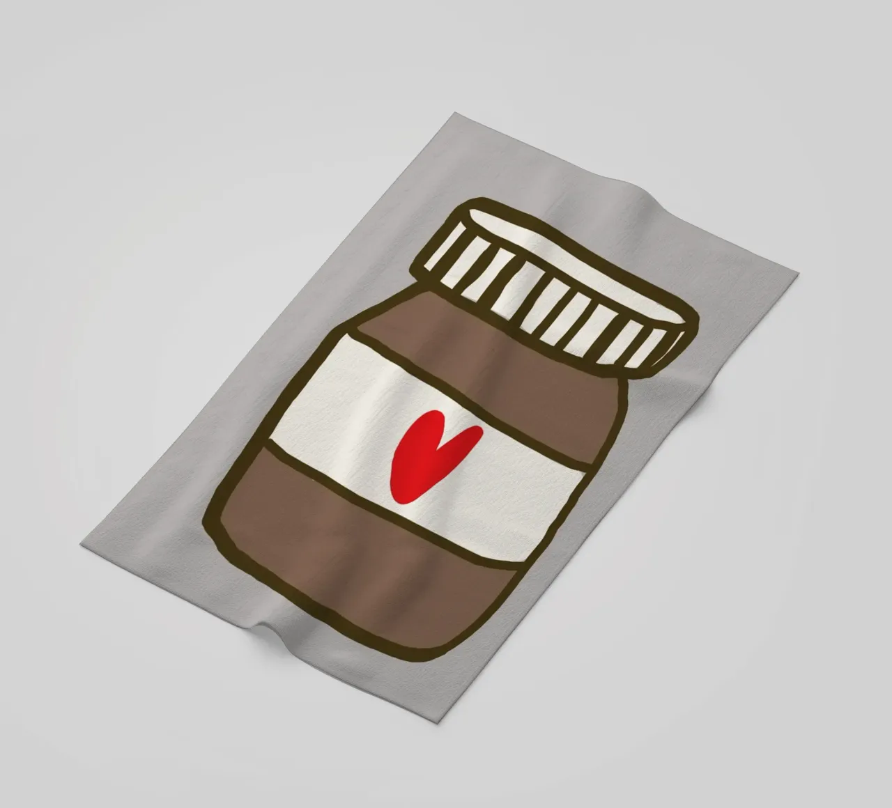 nutella lovers telo mare da SanniBee.