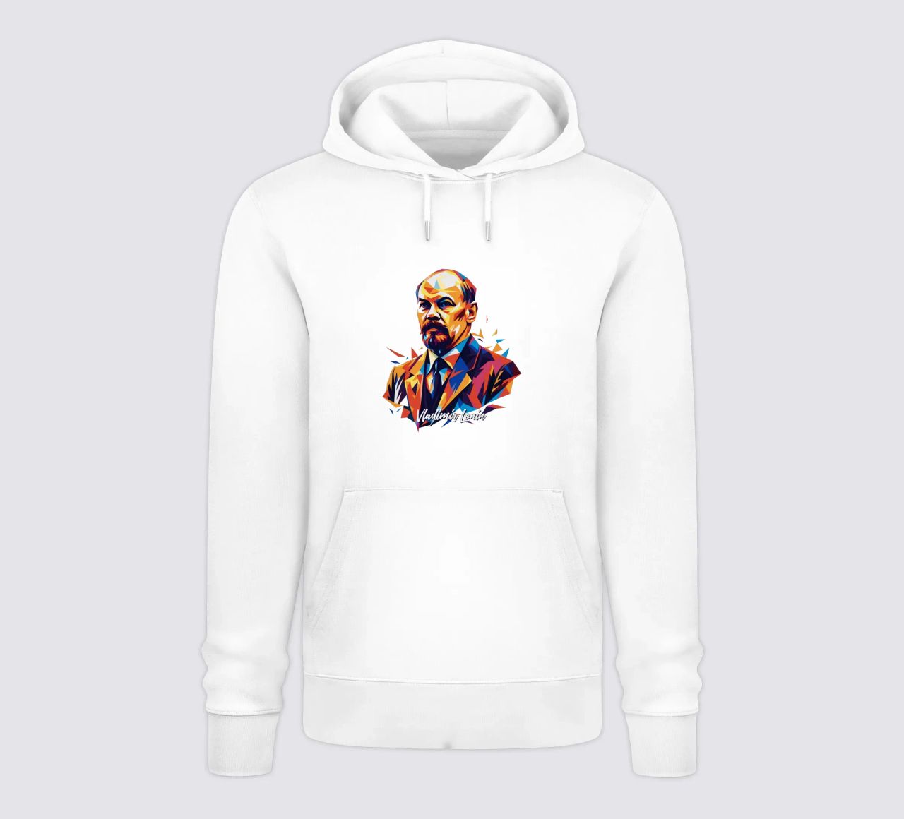 Vladimir Lenin WPAP Pop Art felpa con cappuccio da vectorartnesia