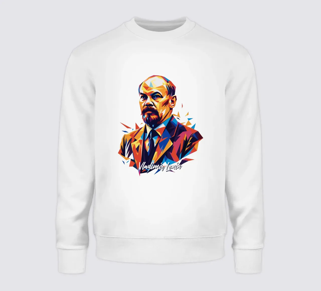 Vladimir Lenin WPAP Pop Art felpa da vectorartnesia