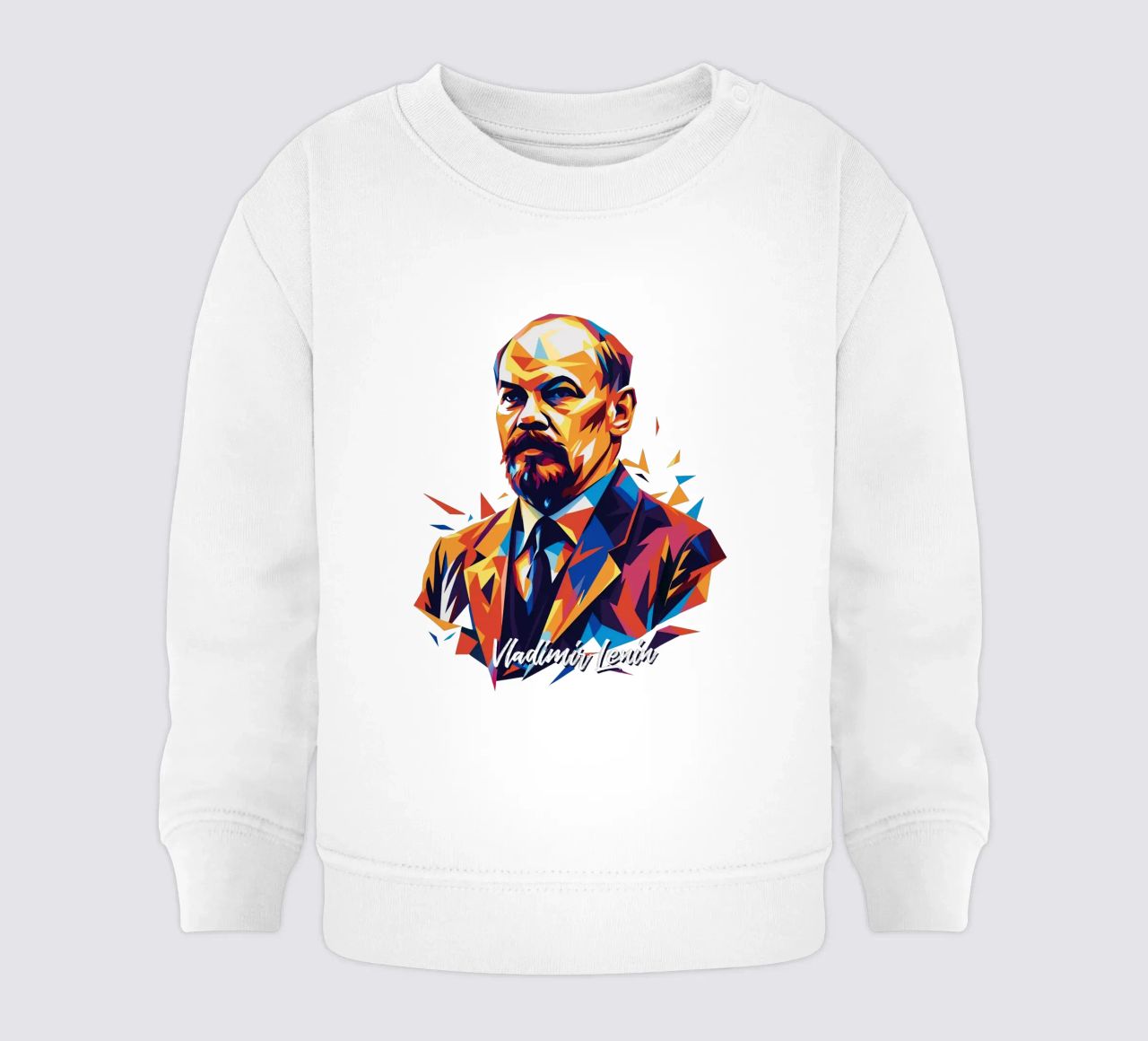 Vladimir Lenin WPAP Pop Art felpa neonato da vectorartnesia