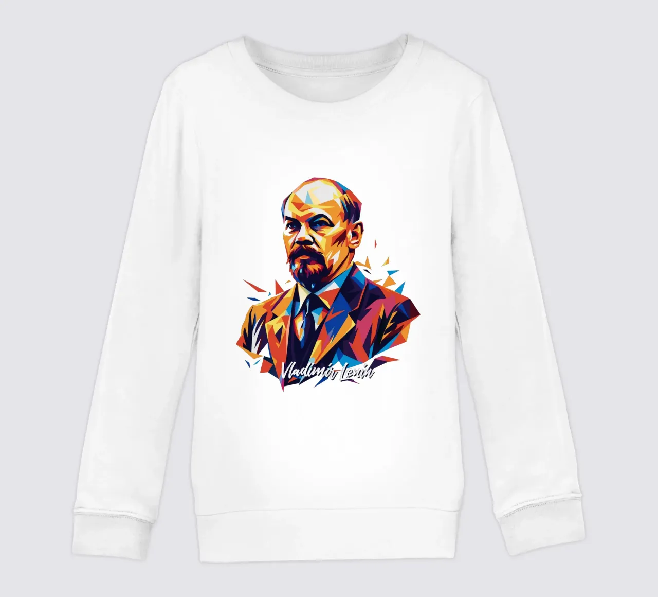 Vladimir Lenin WPAP Pop Art felpa bambino da vectorartnesia