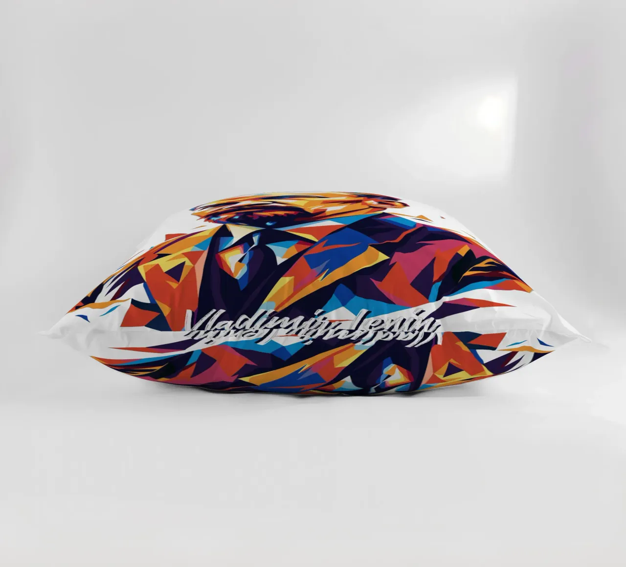 Vladimir Lenin WPAP Pop Art cuscino da vectorartnesia