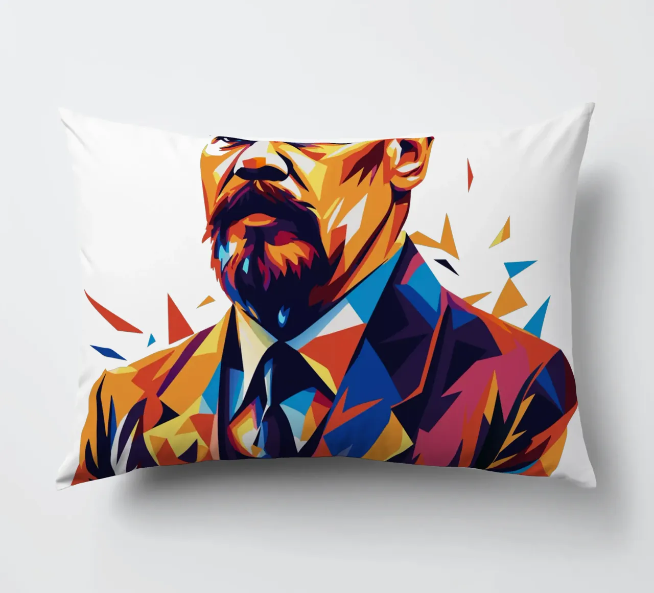 Vladimir Lenin WPAP Pop Art cuscino da vectorartnesia