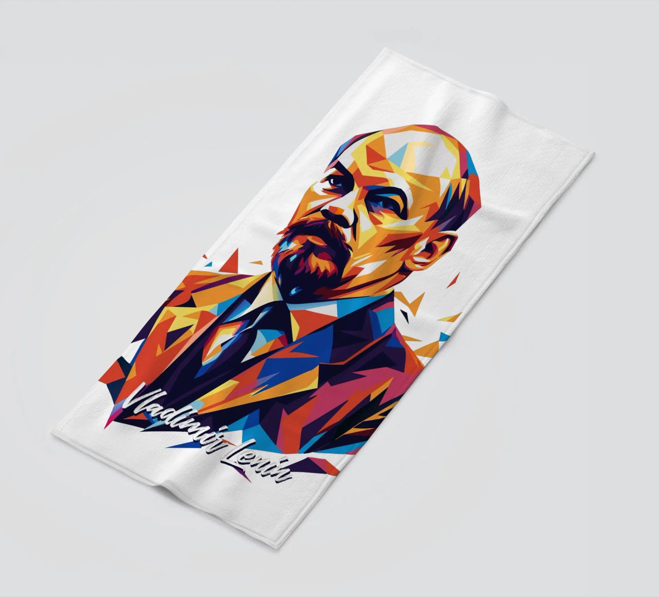 Vladimir Lenin WPAP Pop Art telo mare da vectorartnesia