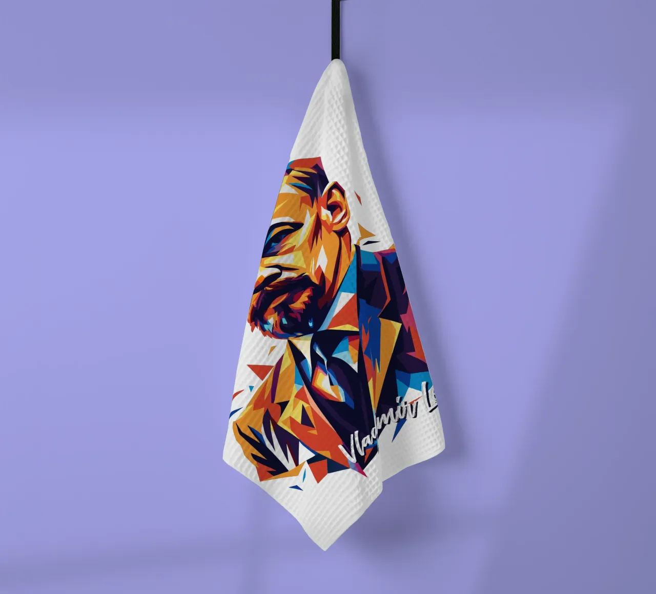 Vladimir Lenin WPAP Pop Art canovaccio da cucina da vectorartnesia