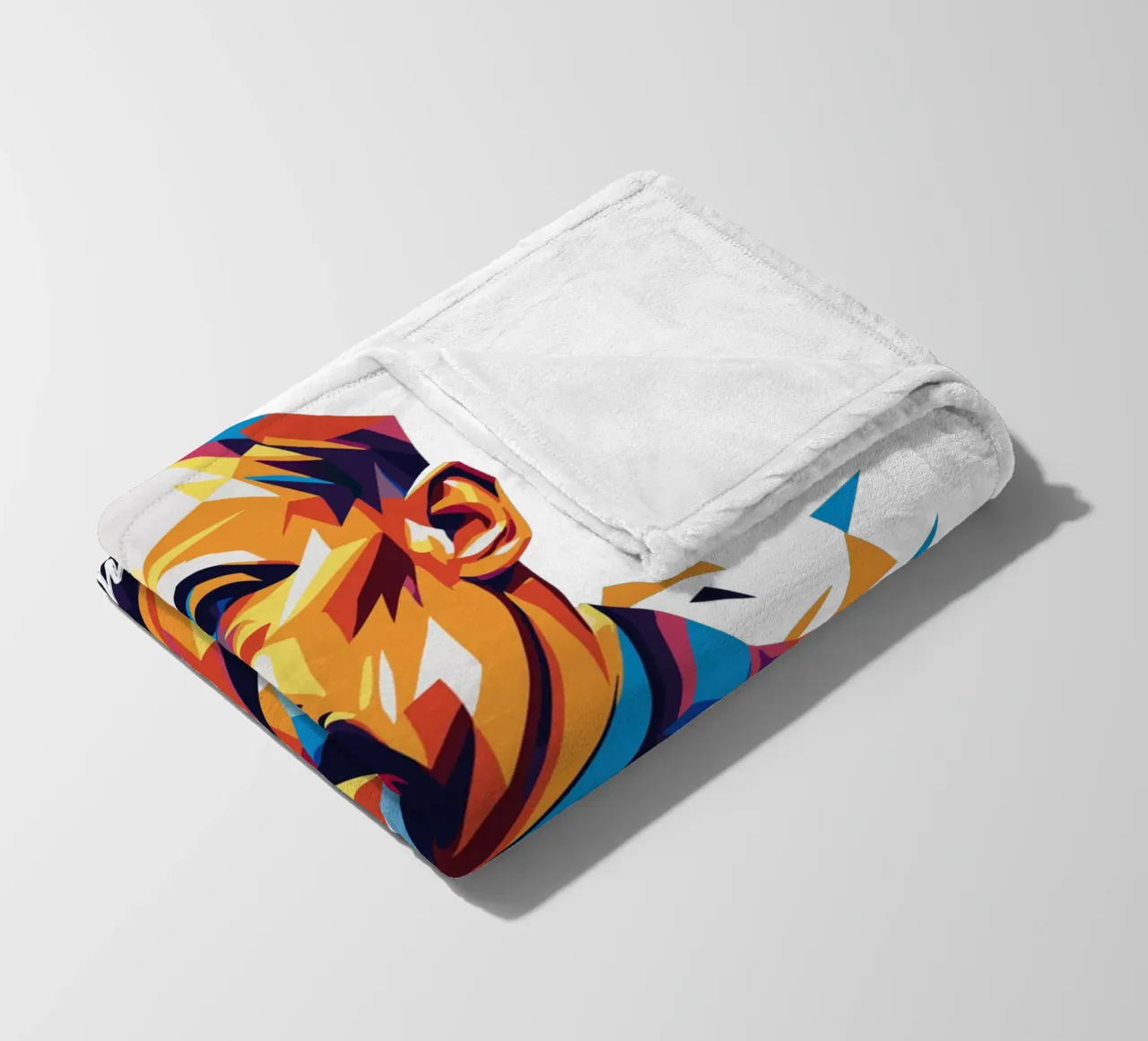 Vladimir Lenin WPAP Pop Art coperta in pile da vectorartnesia