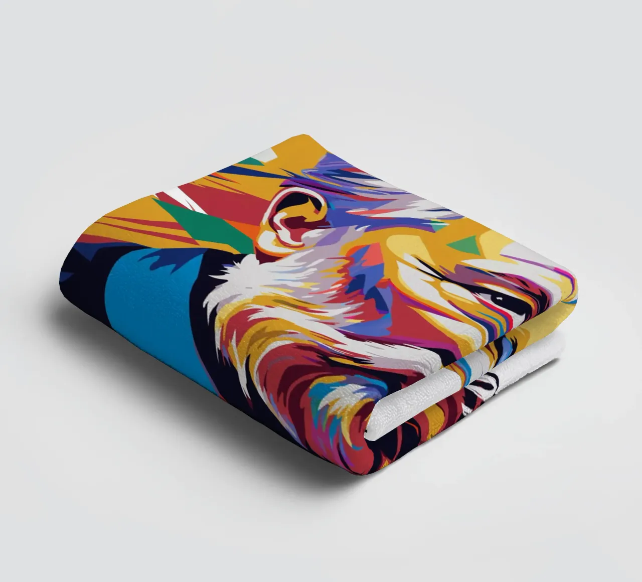 Victor Hugo WPAP Pop Art toalla de baño de vectorartnesia