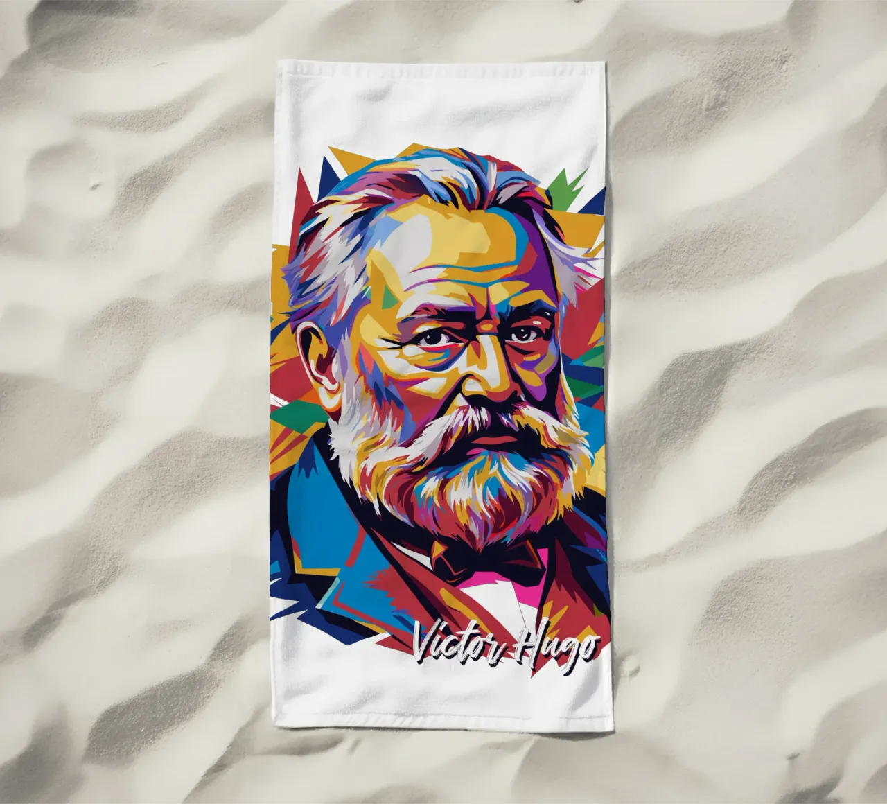Victor Hugo WPAP Pop Art telo mare da vectorartnesia