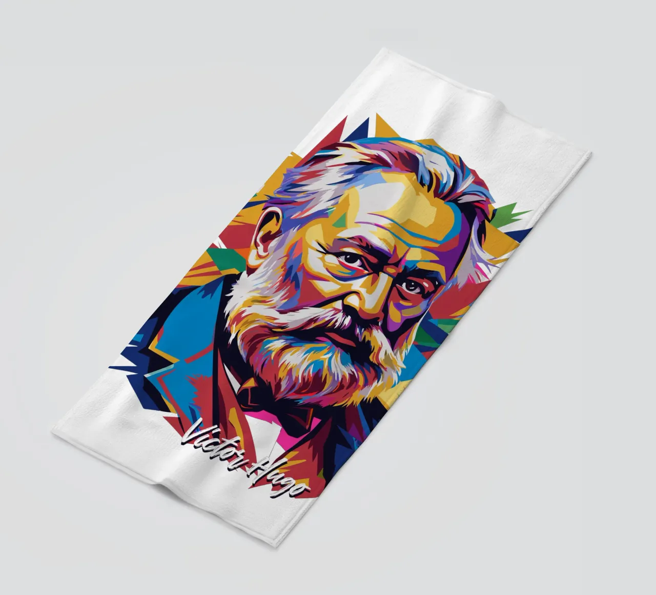 Victor Hugo WPAP Pop Art telo mare da vectorartnesia