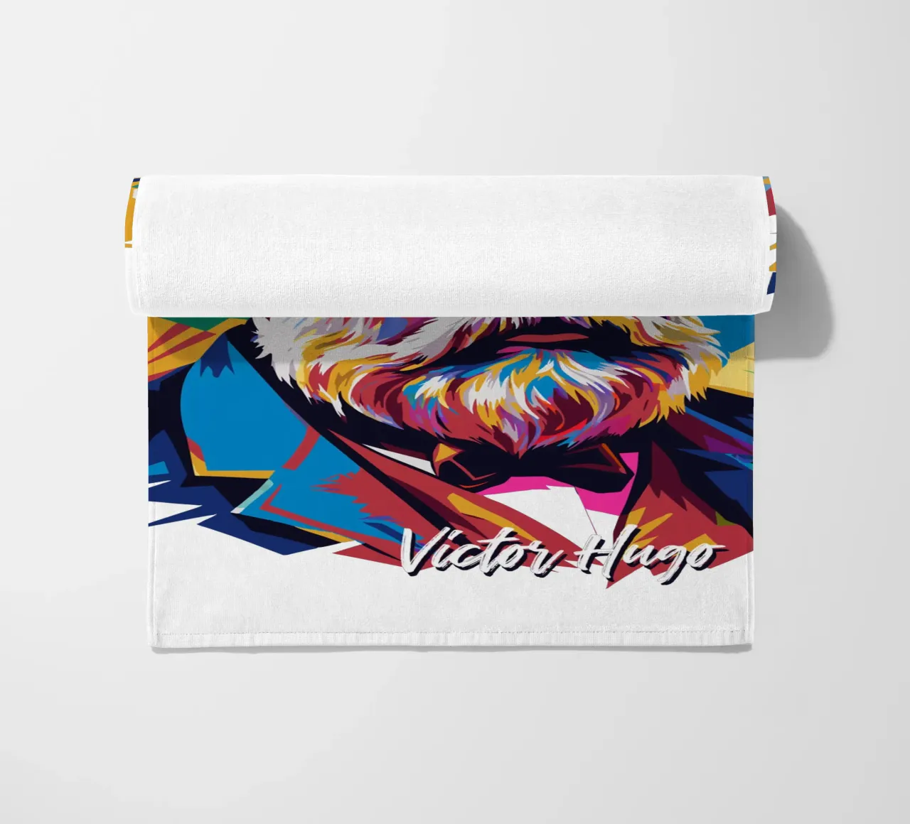 Victor Hugo WPAP Pop Art telo mare da vectorartnesia