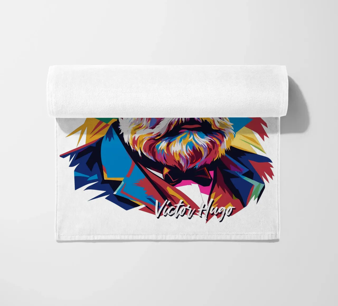 Victor Hugo WPAP Pop Art telo mare da vectorartnesia