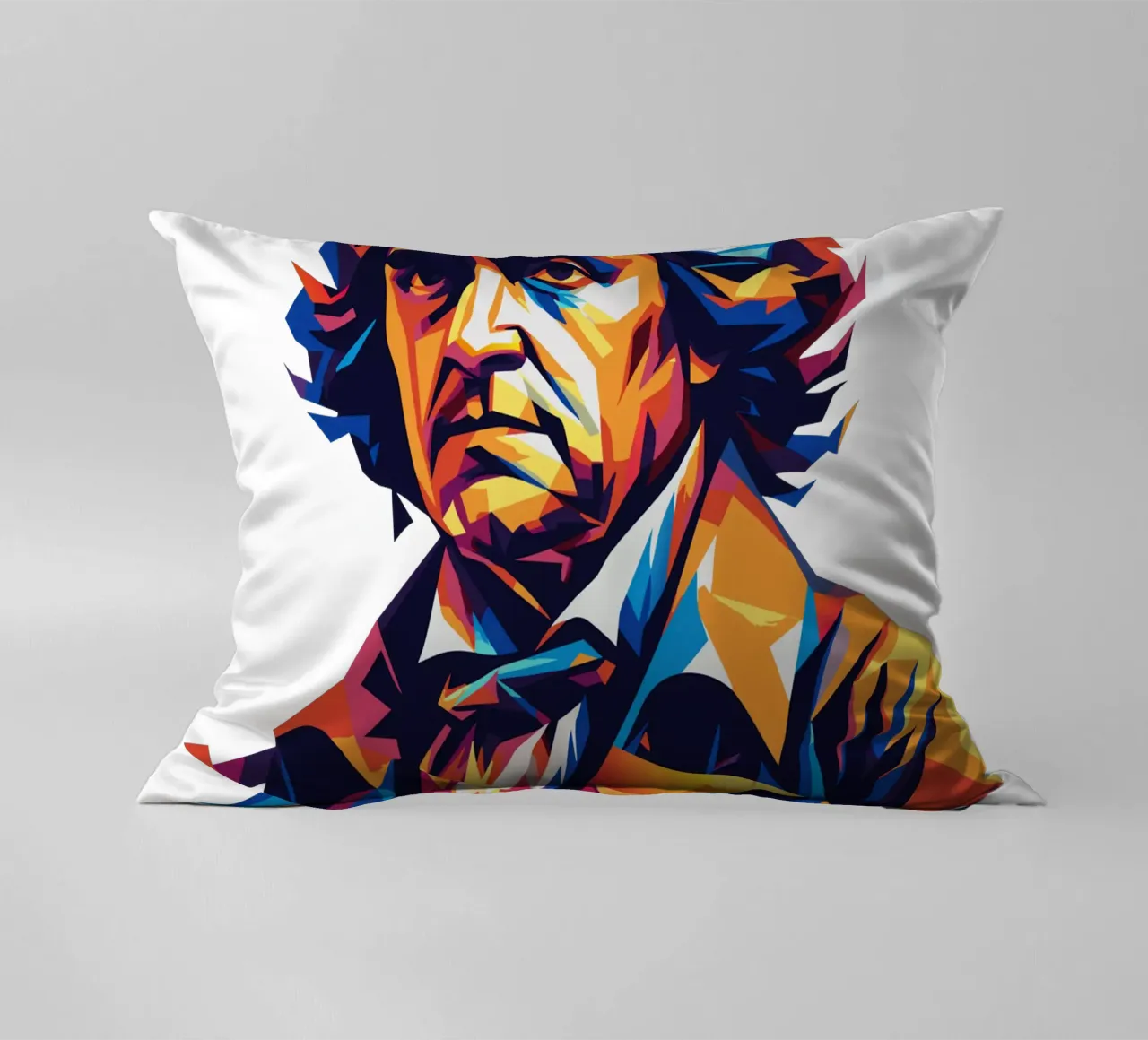 Thomas Jefferson WPAP Pop Art cuscino da vectorartnesia