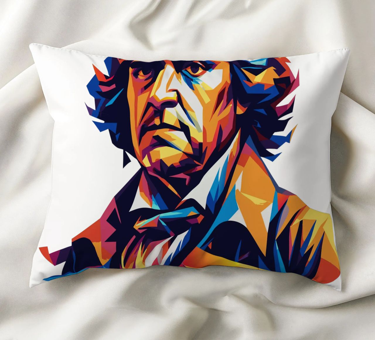 Thomas Jefferson WPAP Pop Art cuscino da vectorartnesia