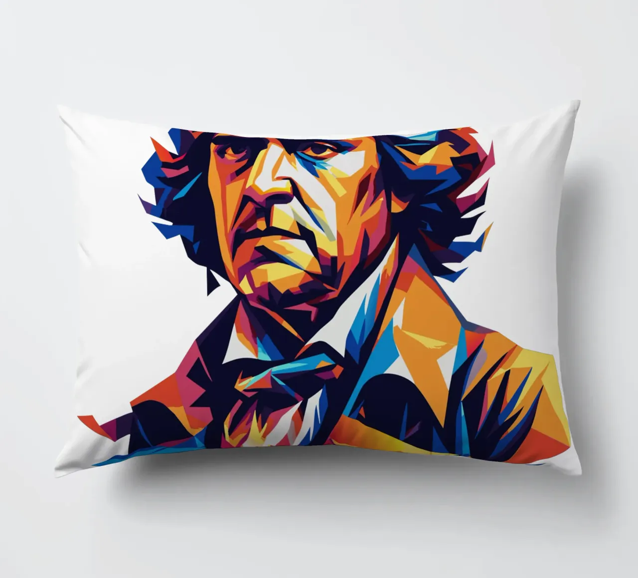 Thomas Jefferson WPAP Pop Art cuscino da vectorartnesia