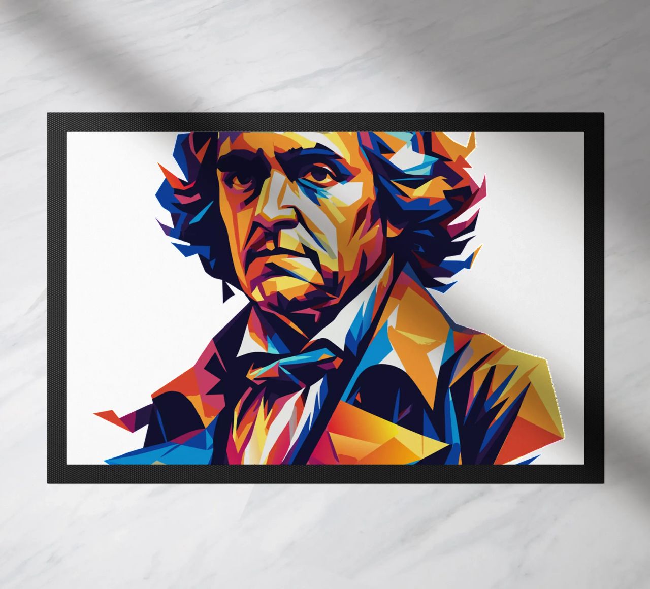 Thomas Jefferson WPAP Pop Art zerbino da vectorartnesia