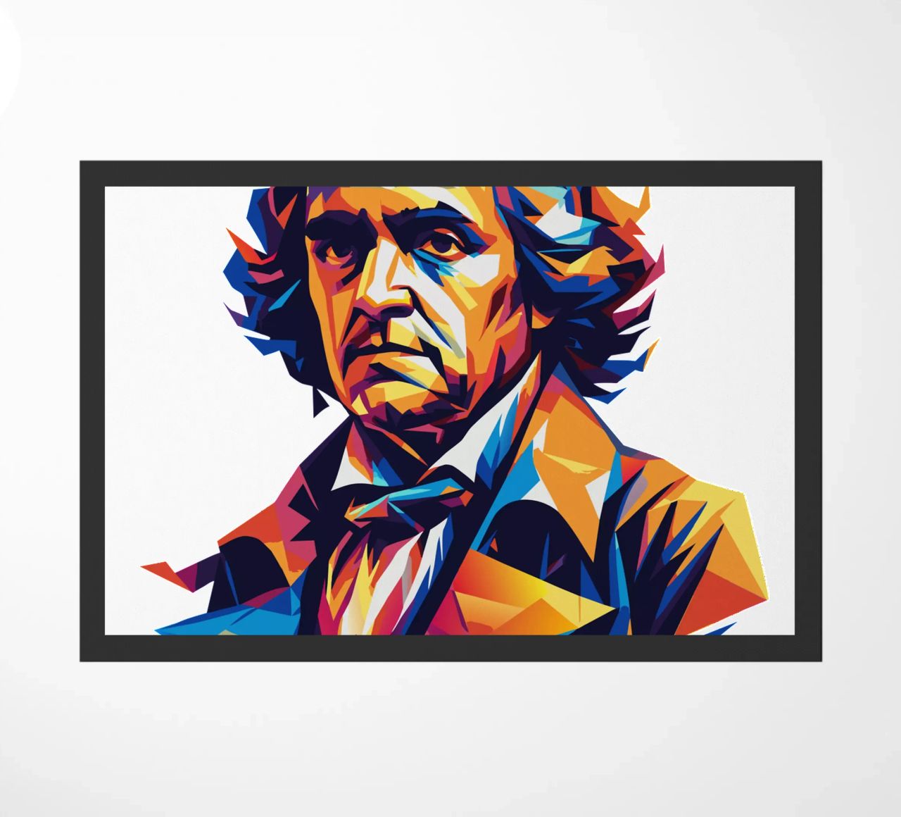 Thomas Jefferson WPAP Pop Art zerbino da vectorartnesia