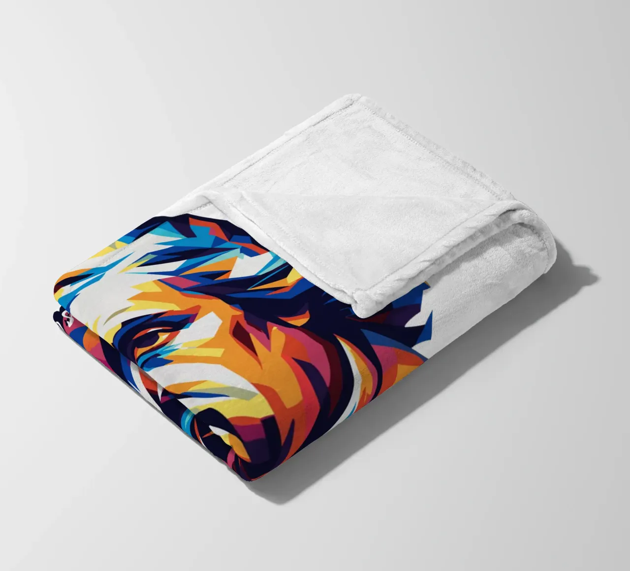 Thomas Jefferson WPAP Pop Art coperta in pile da vectorartnesia