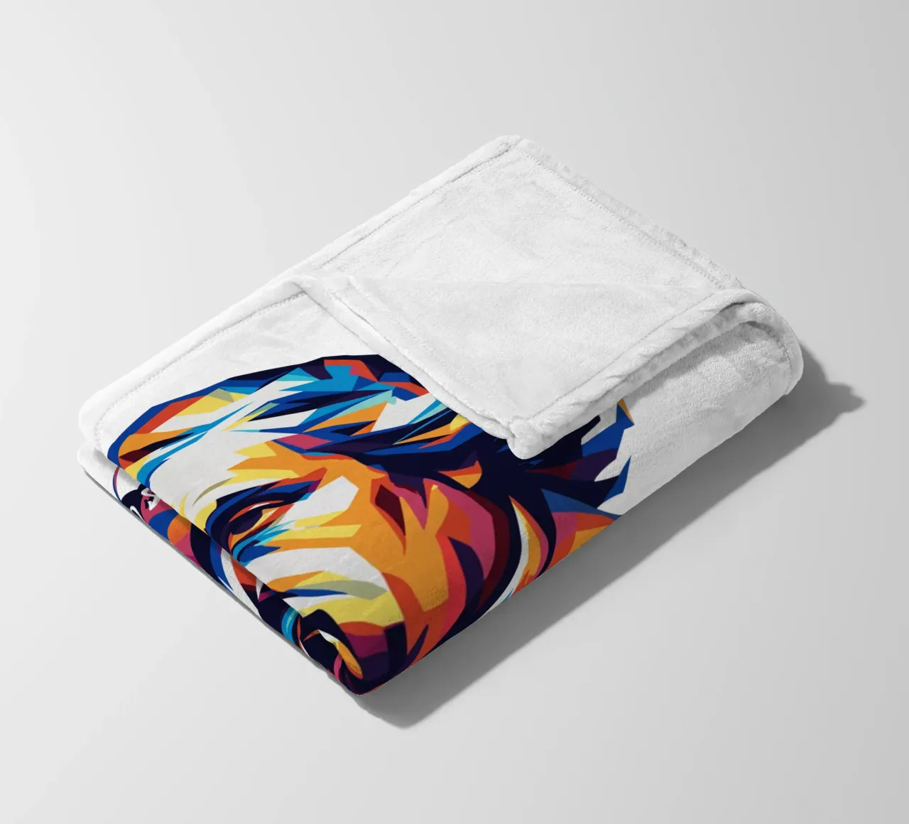 Thomas Jefferson WPAP Pop Art coperta in pile da vectorartnesia