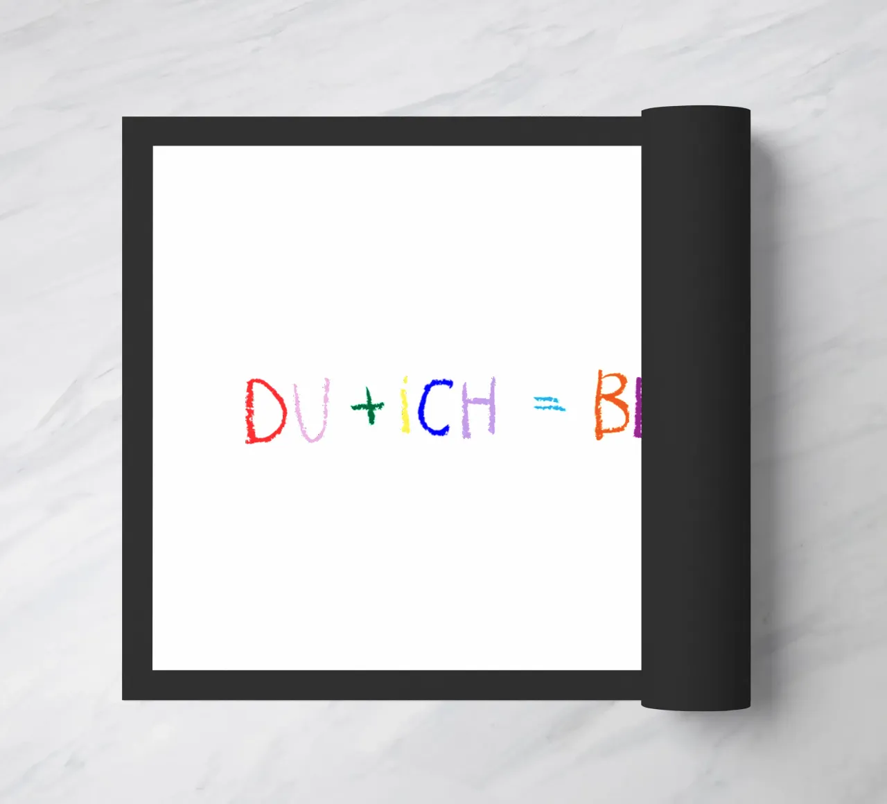 Du + ich zerbino da Brushmeetspaper