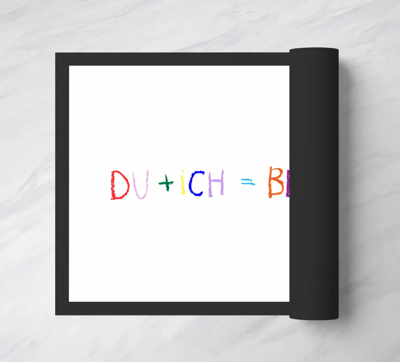 Du + ich zerbino da Brushmeetspaper