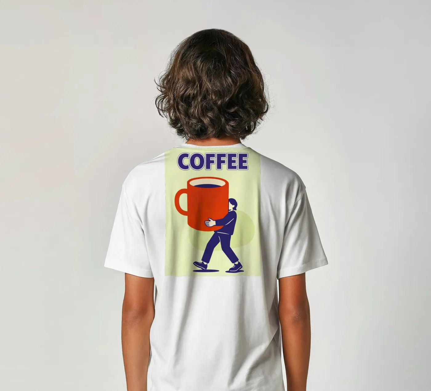 caffè t-shirt bambini da Bulaxtims