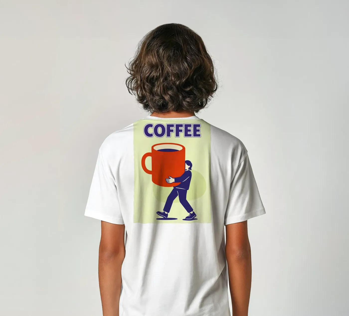 caffè t-shirt bambini da Bulaxtims