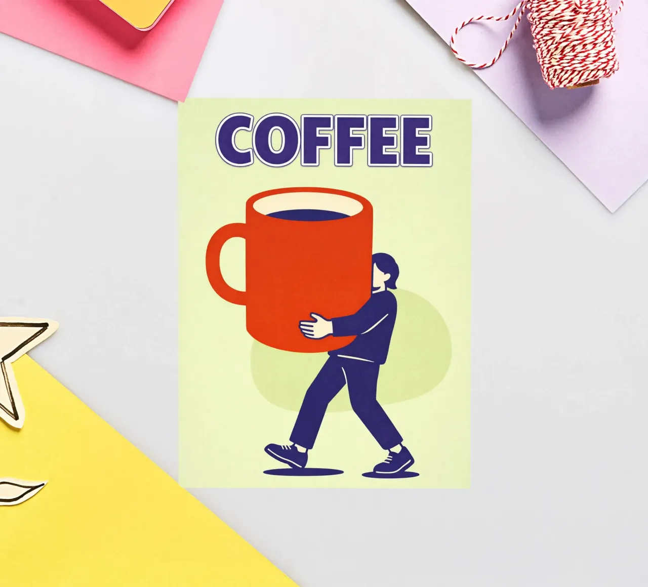 caffè adesivo da Bulaxtims