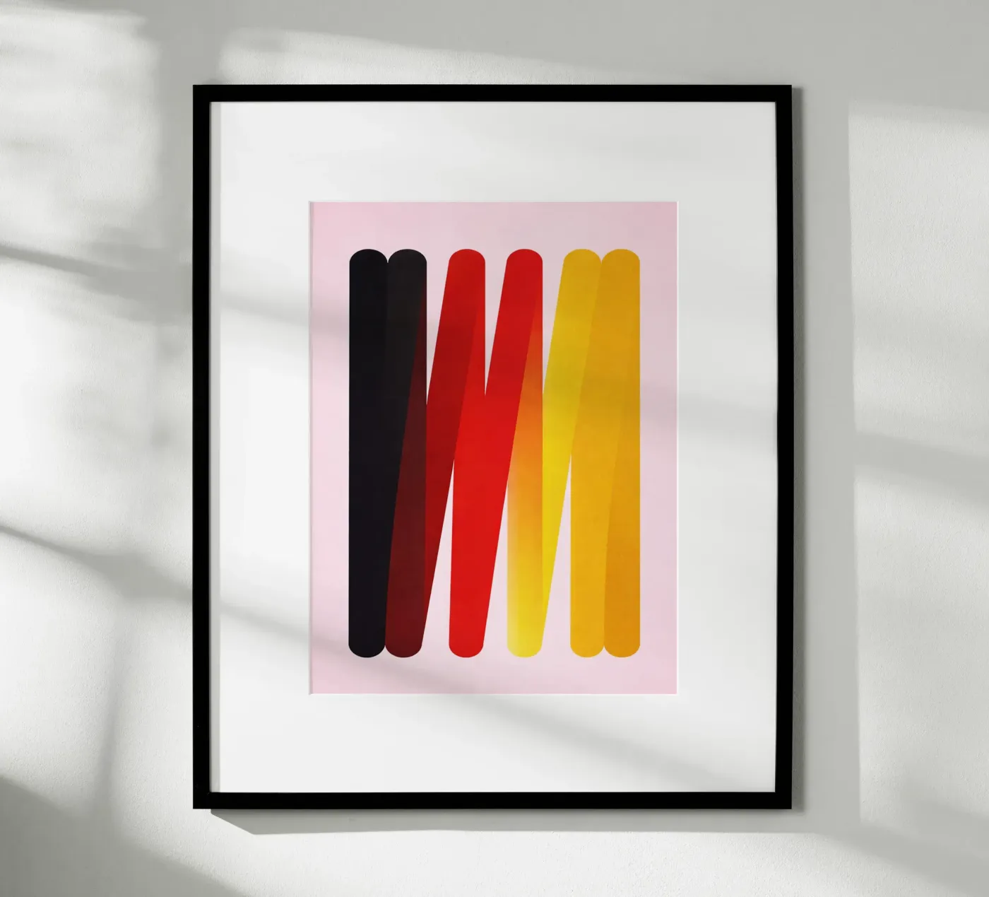 germany brush flag poster by Bulaxtims