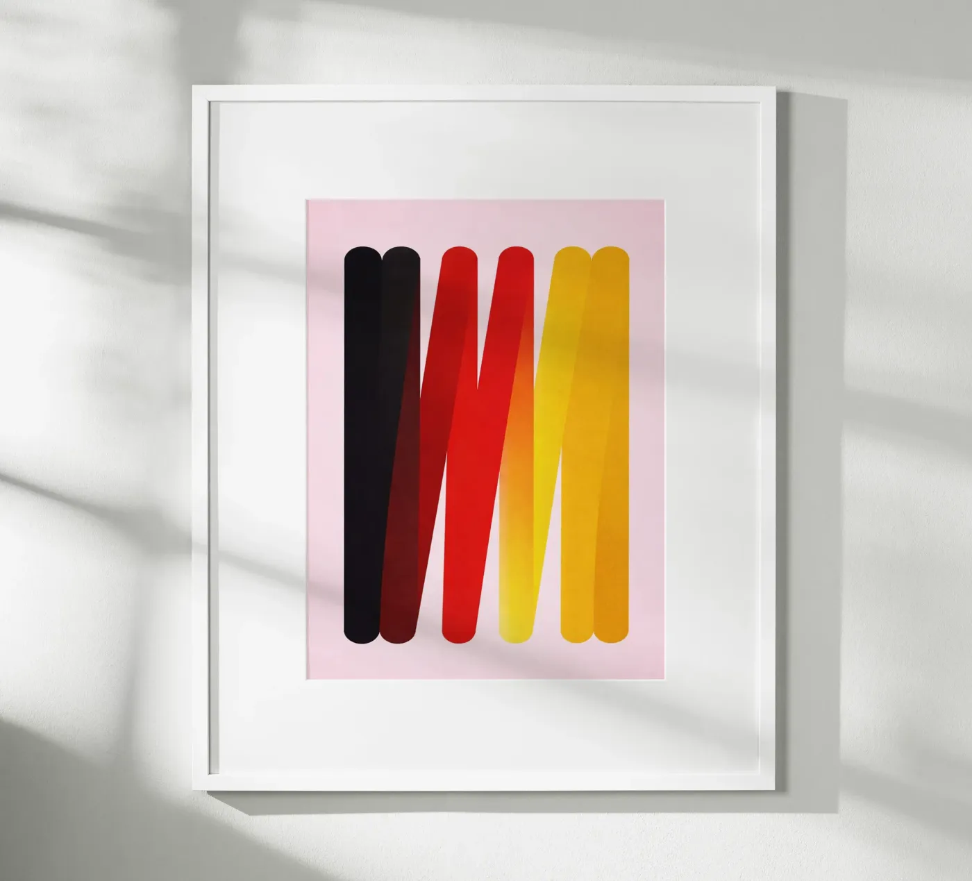 germany brush flag poster by Bulaxtims