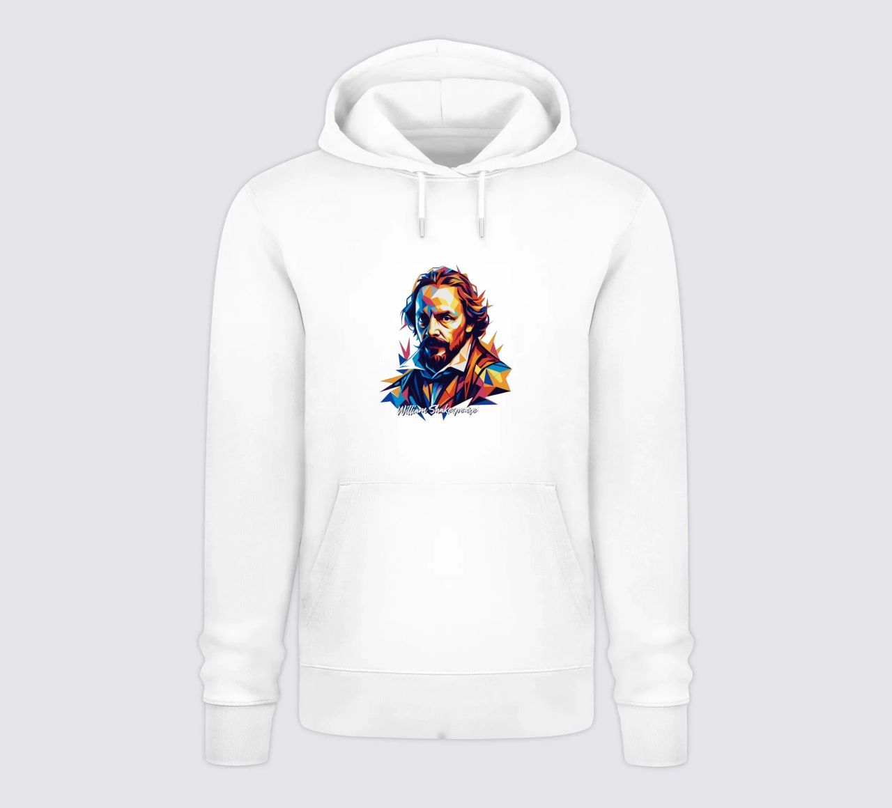 William Shakespeare WPAP Pop Art felpa con cappuccio da vectorartnesia