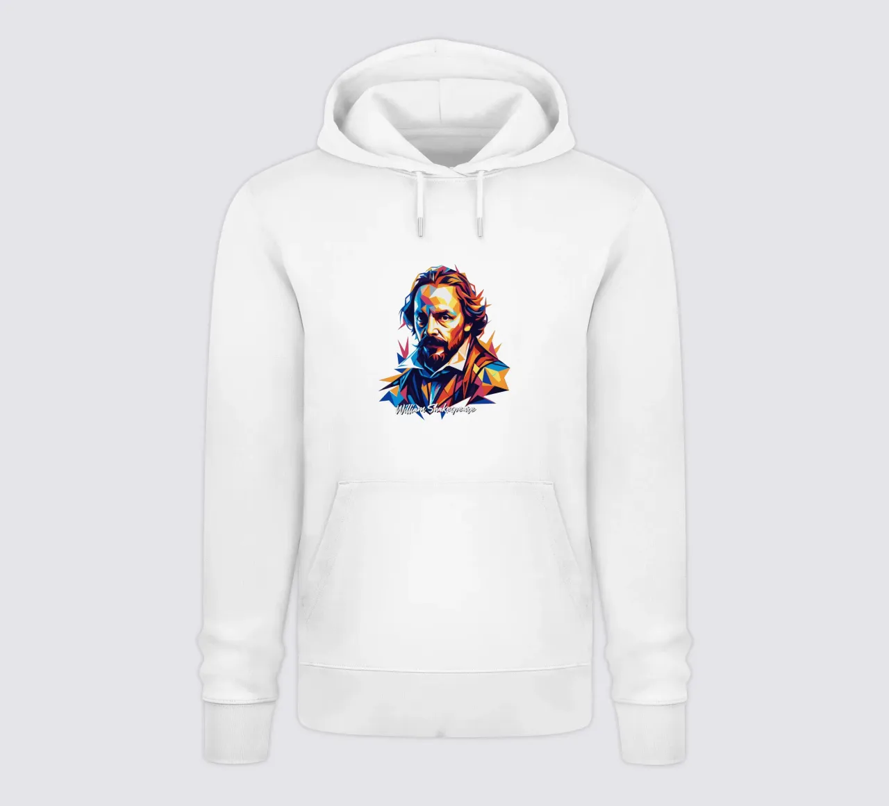 William Shakespeare WPAP Pop Art felpa con cappuccio da vectorartnesia