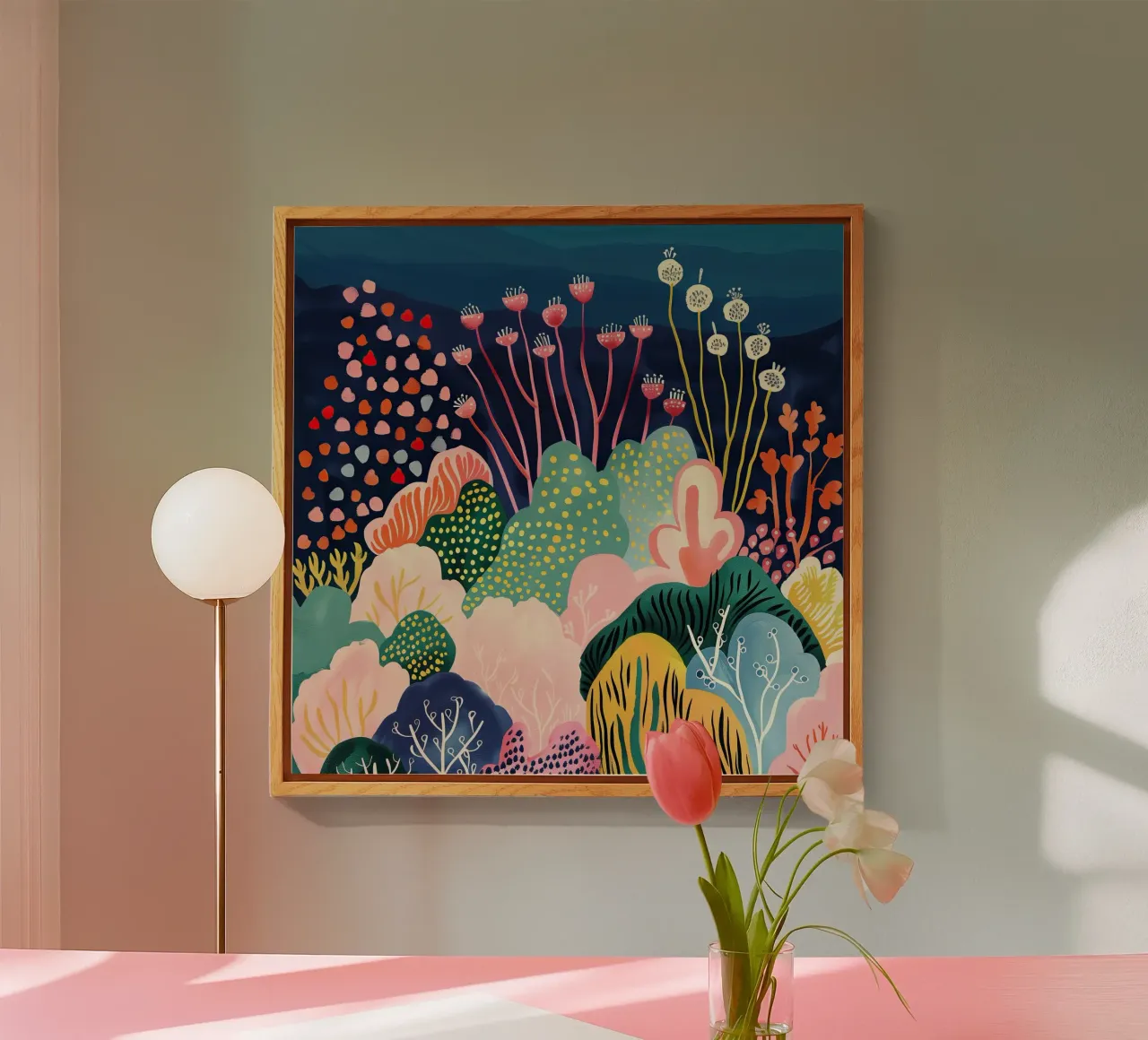 Ocean Ikebana plexiglass da softsoul