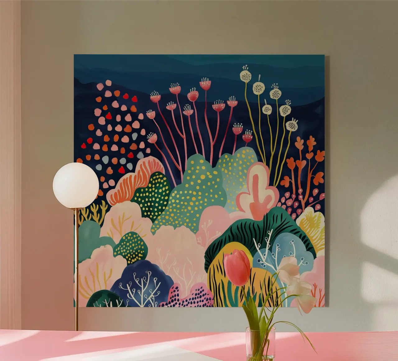 Ocean Ikebana plexiglass da softsoul