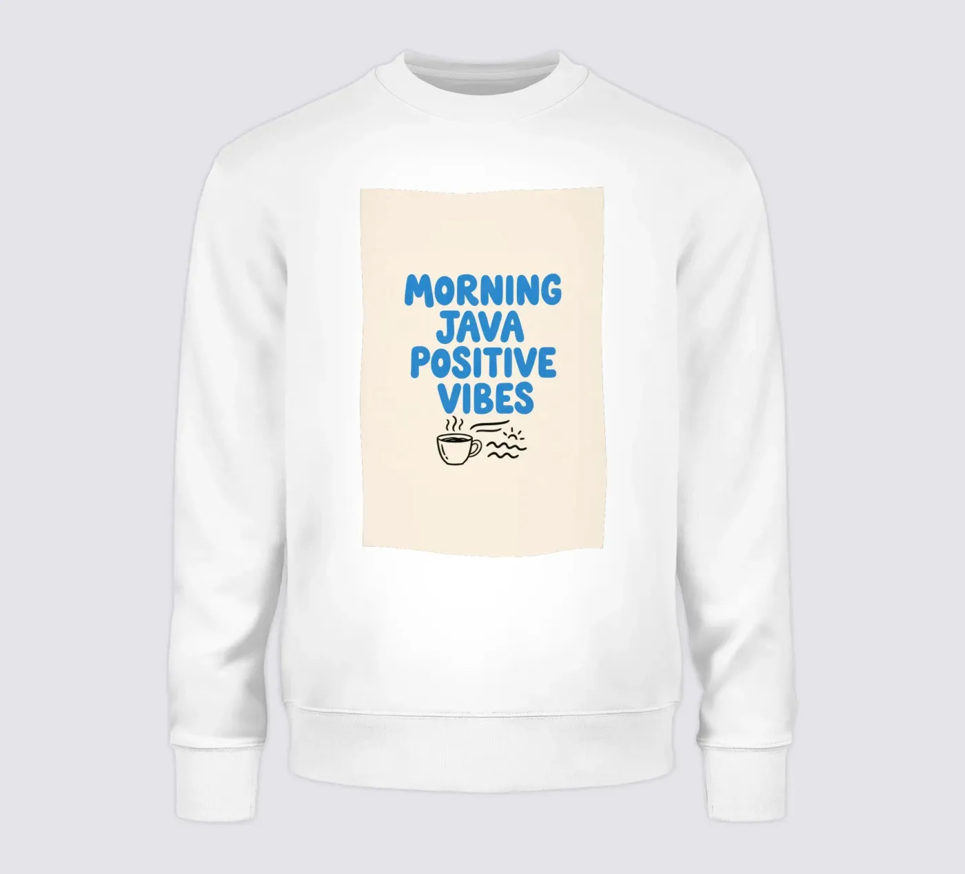 Matin Java Ondes positives sweat de SayingGood