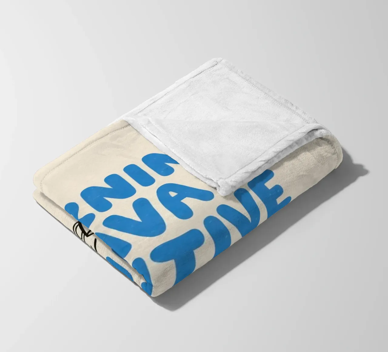 Morning Java Positive Vibes Fleecedecke von SayingGood