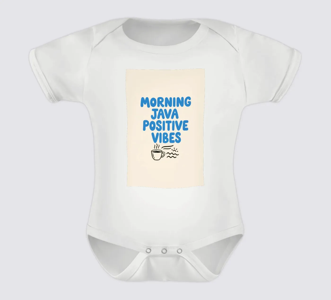 Matin Java Ondes positives body bébé de SayingGood