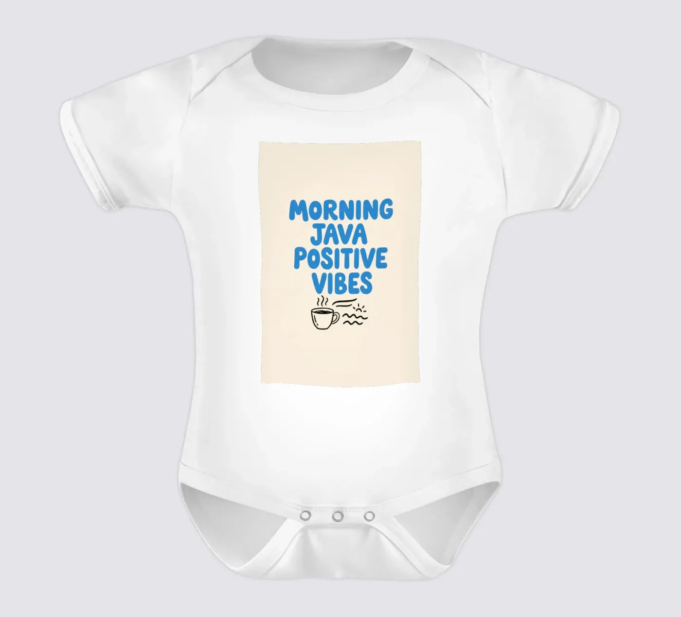 Matin Java Ondes positives body bébé de SayingGood