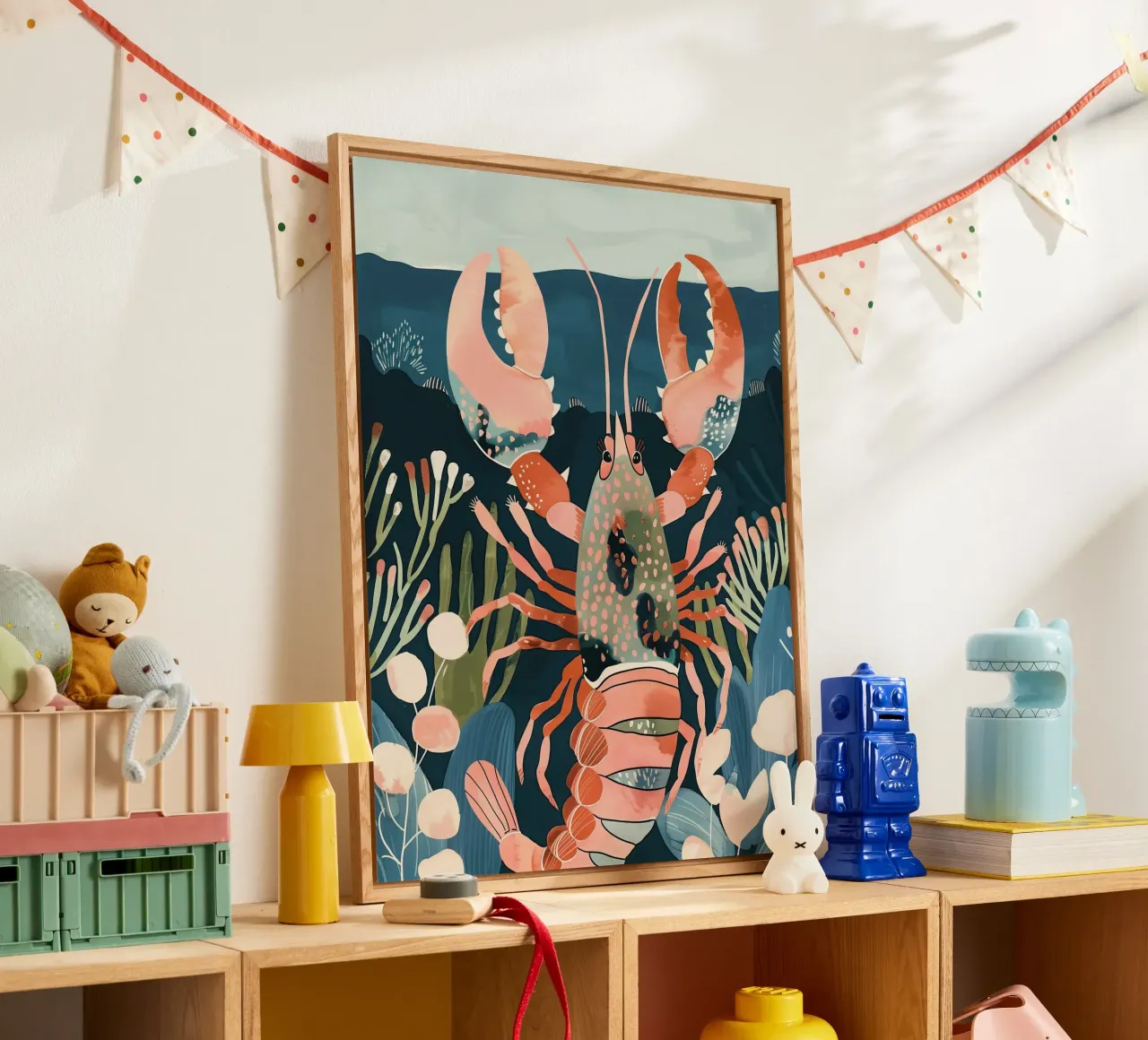 Midnight Lobster plexiglass da softsoul