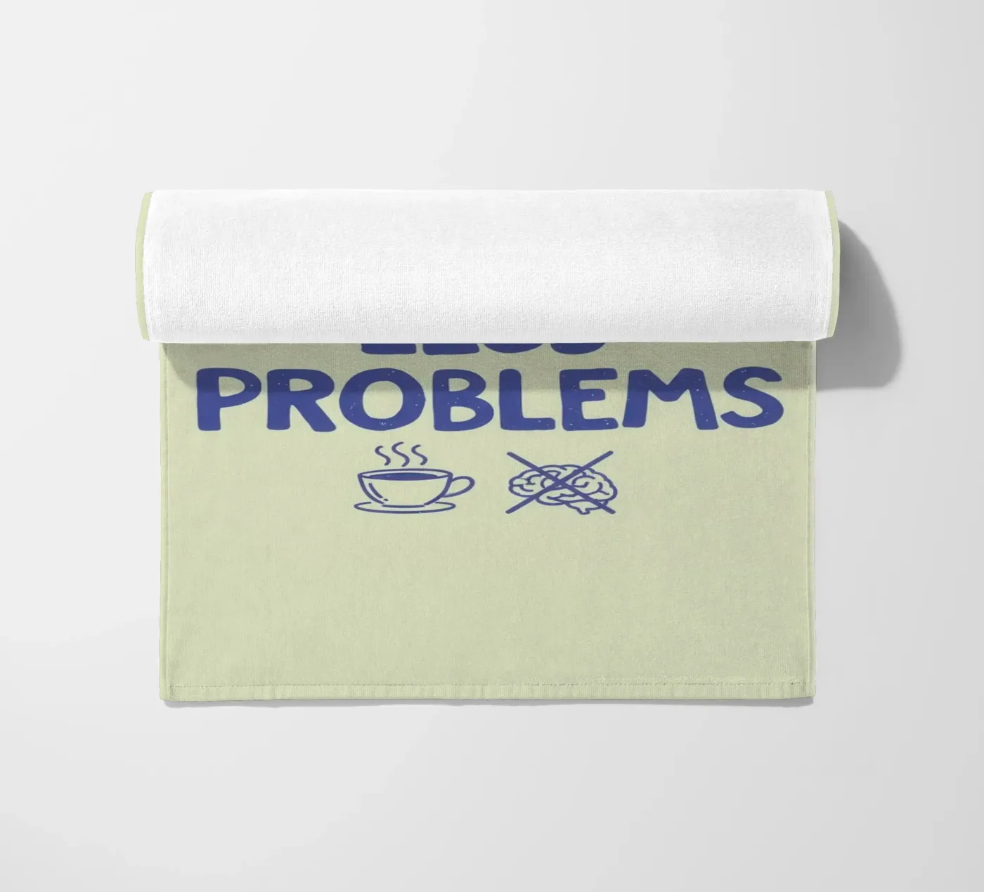 More Coffee Less Problems telo mare da SayingGood