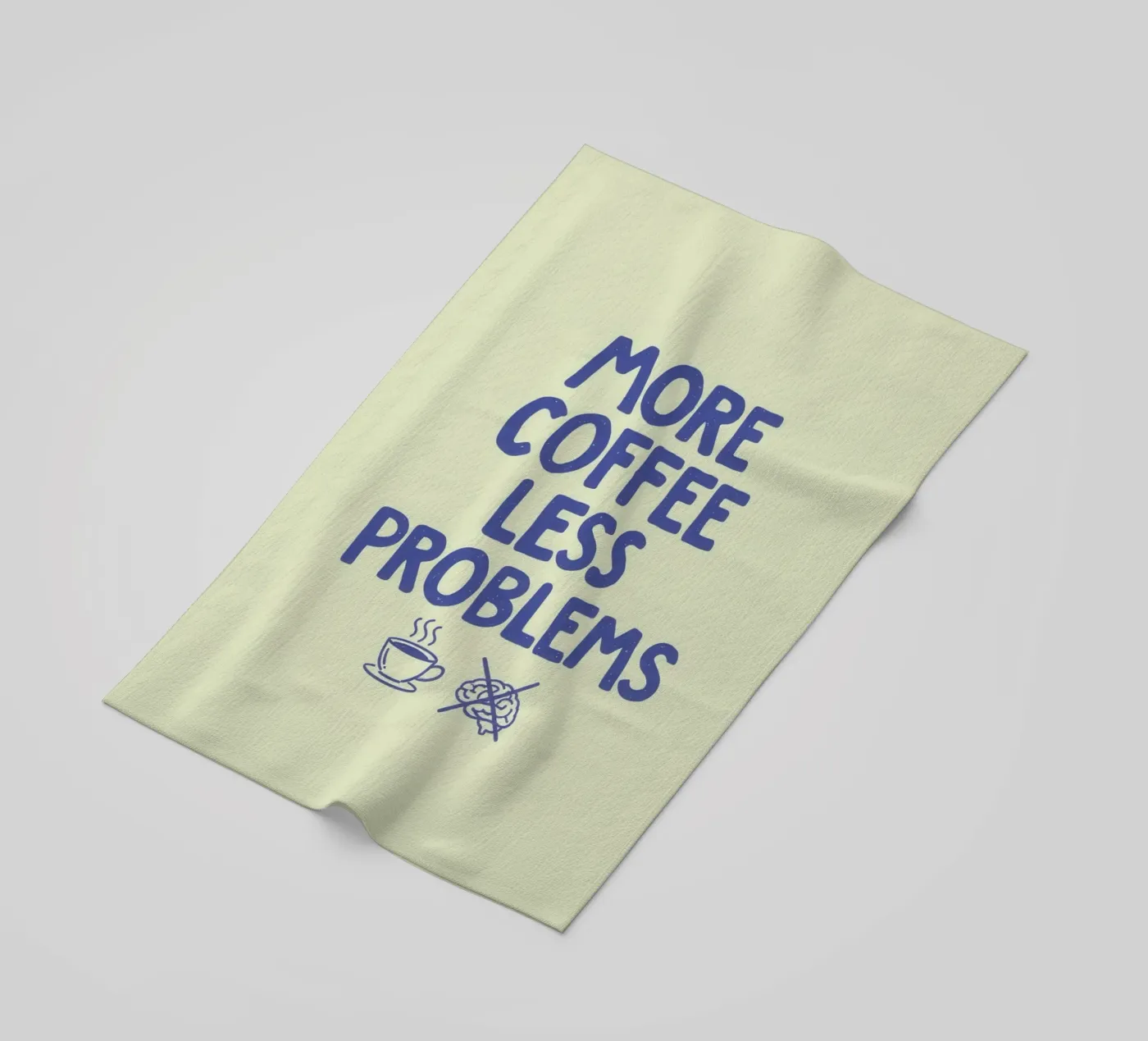 More Coffee Less Problems telo mare da SayingGood