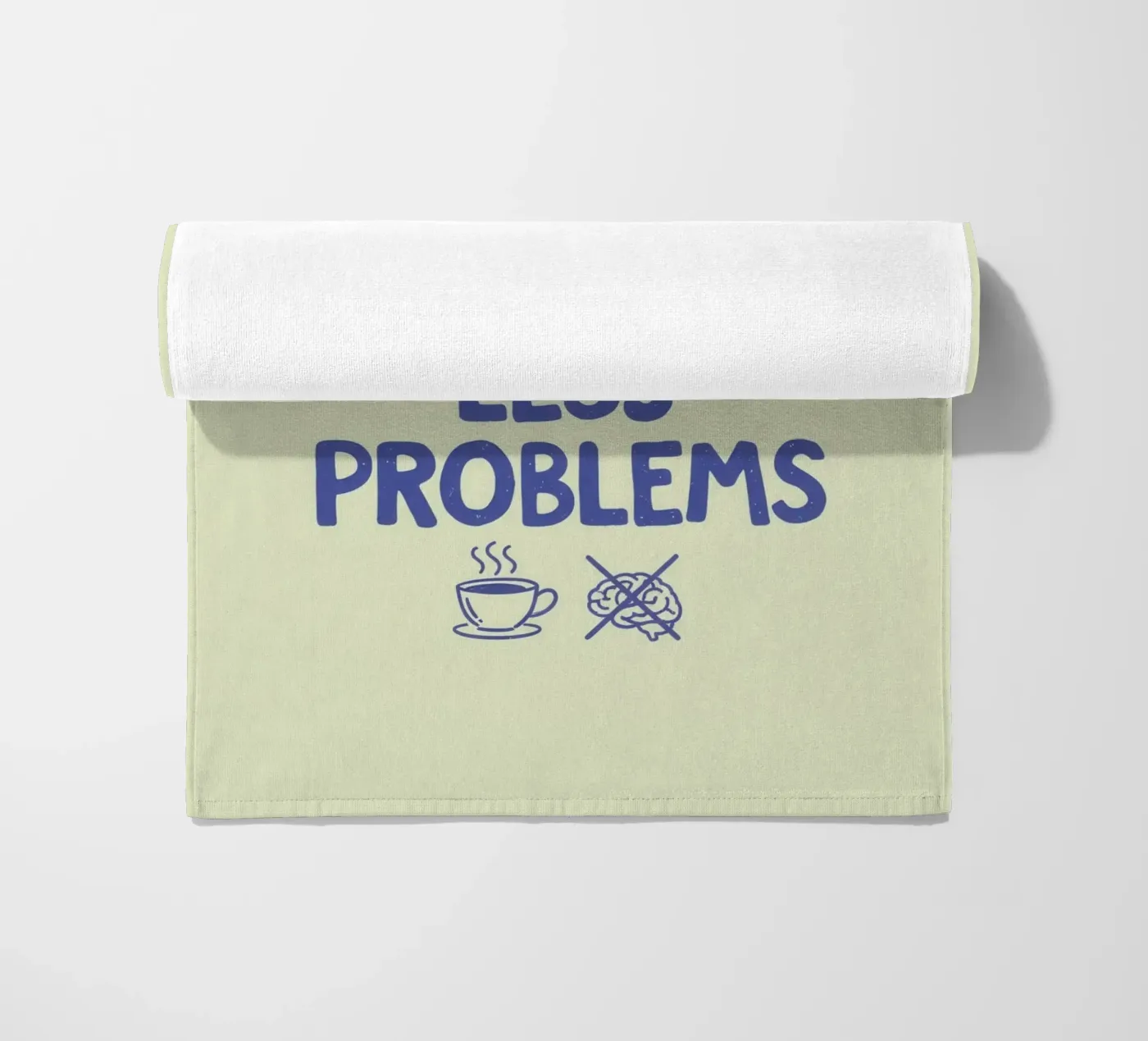 More Coffee Less Problems telo mare da SayingGood