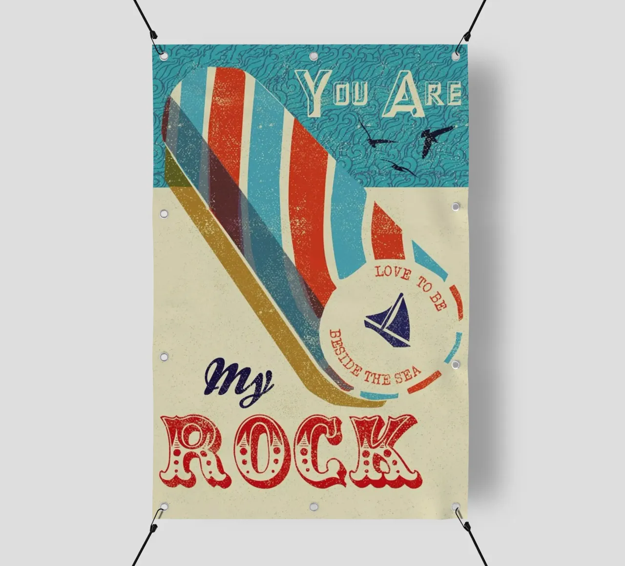 You are my Rock telo in pvc da Rocket68