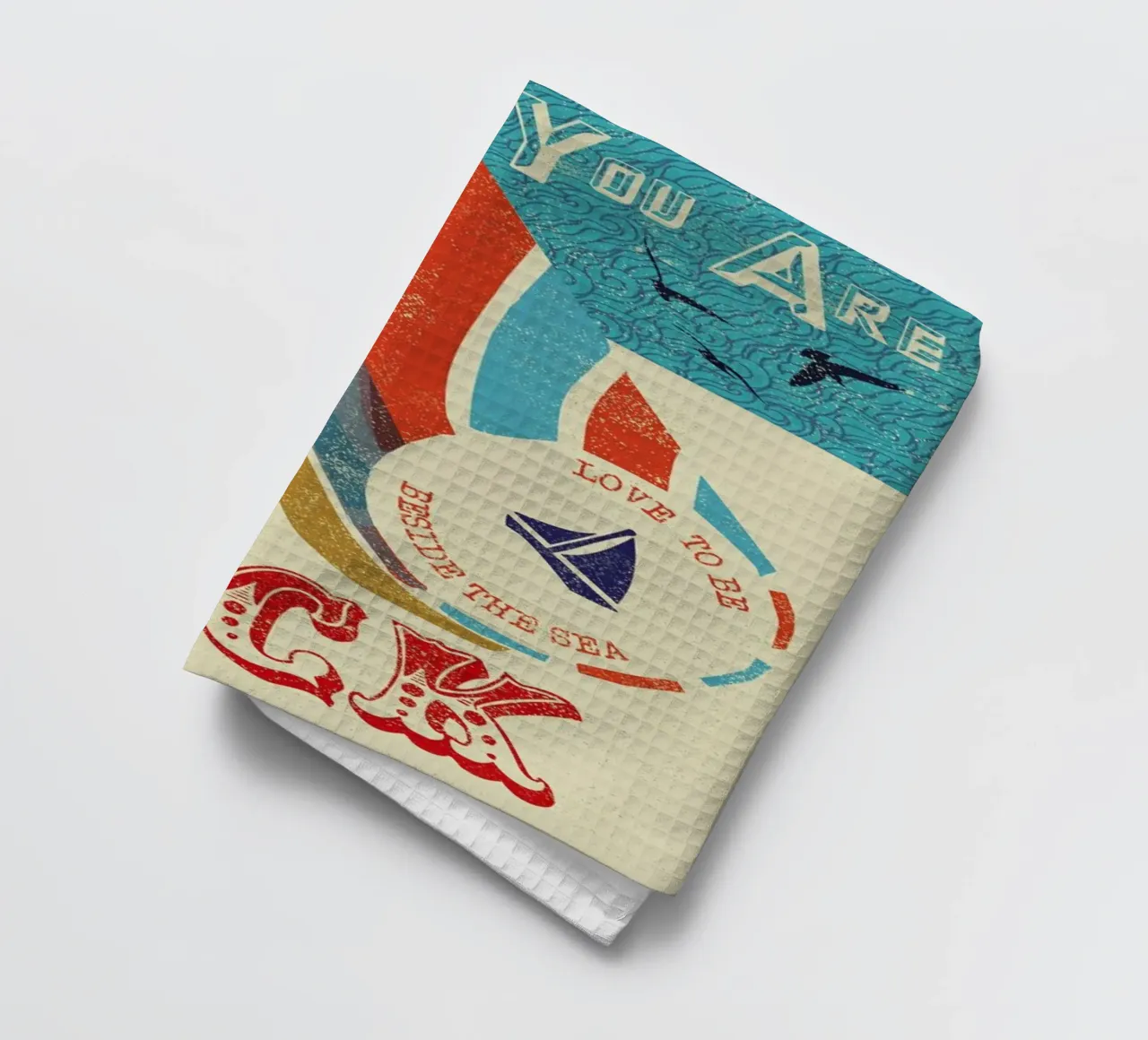 You are my Rock tea towel by Rocket68