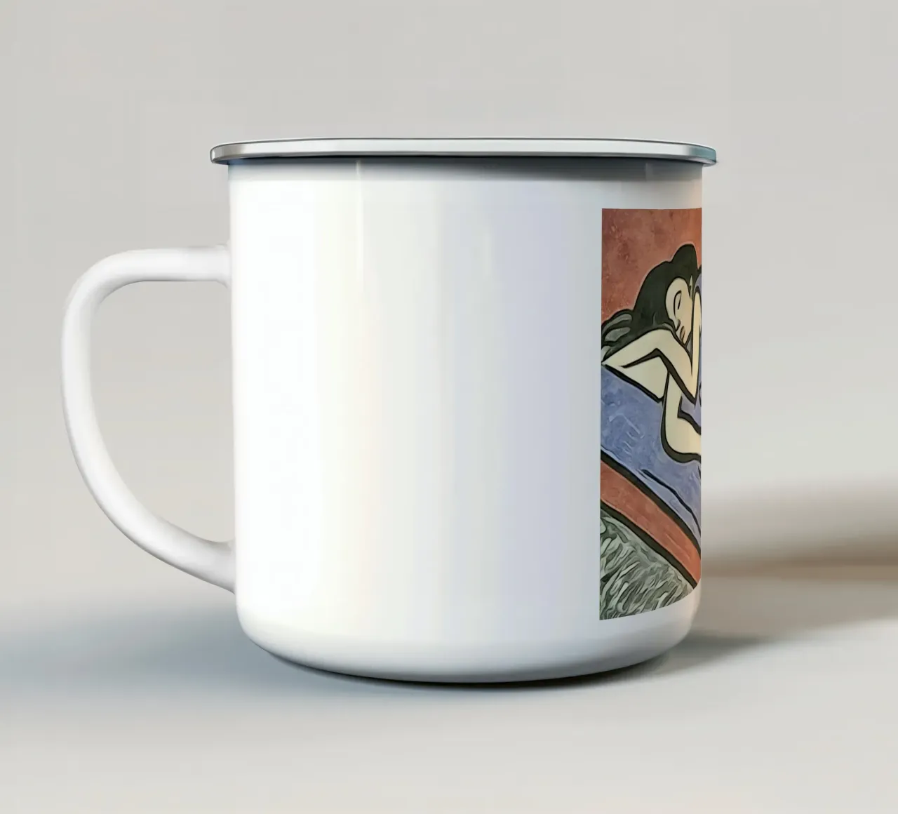 Nel sonno tazza in smalto da ZAMART