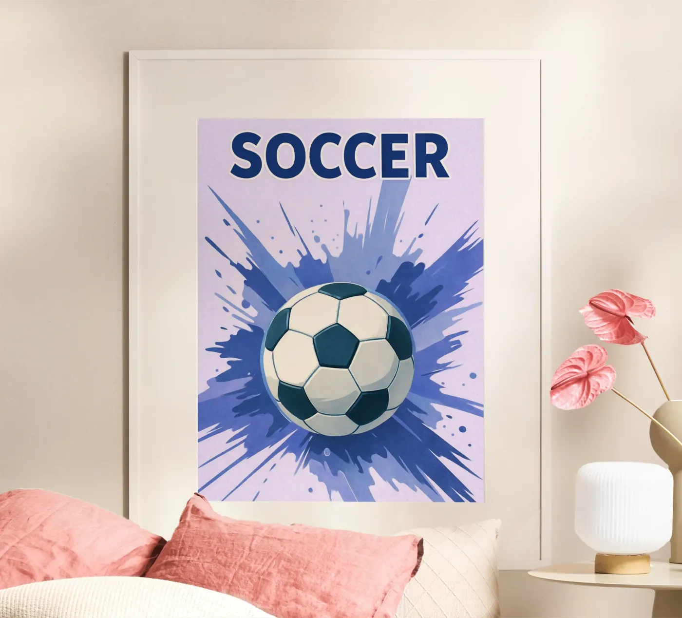 soccer poster by Bulaxtims