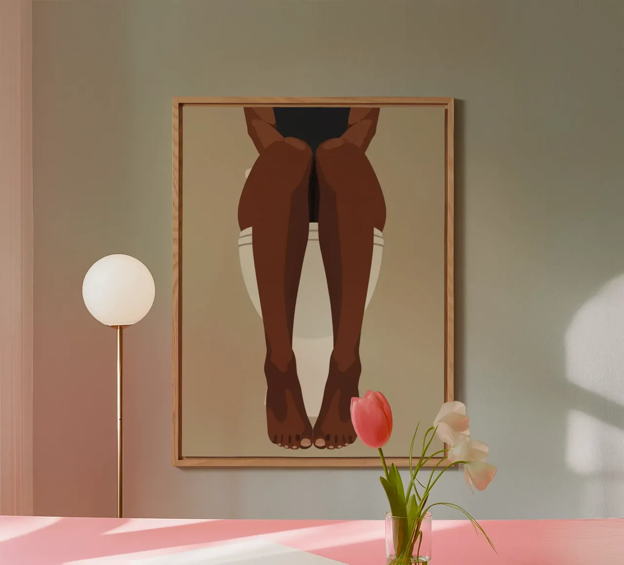 bathroom forex plate by Zwischenschicht