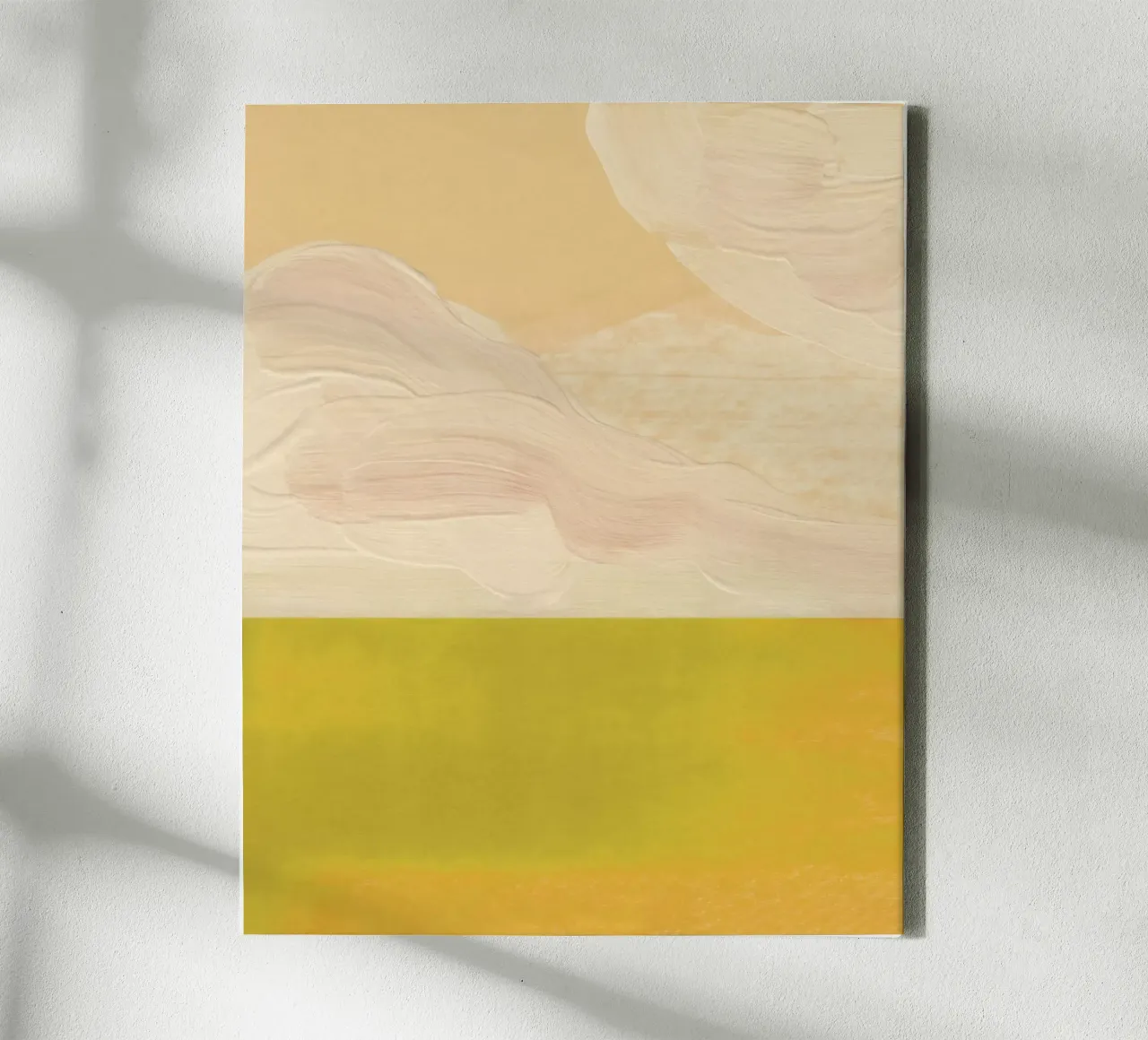 Endless Fields canvas with Floater frame by Alisa Galitsyna