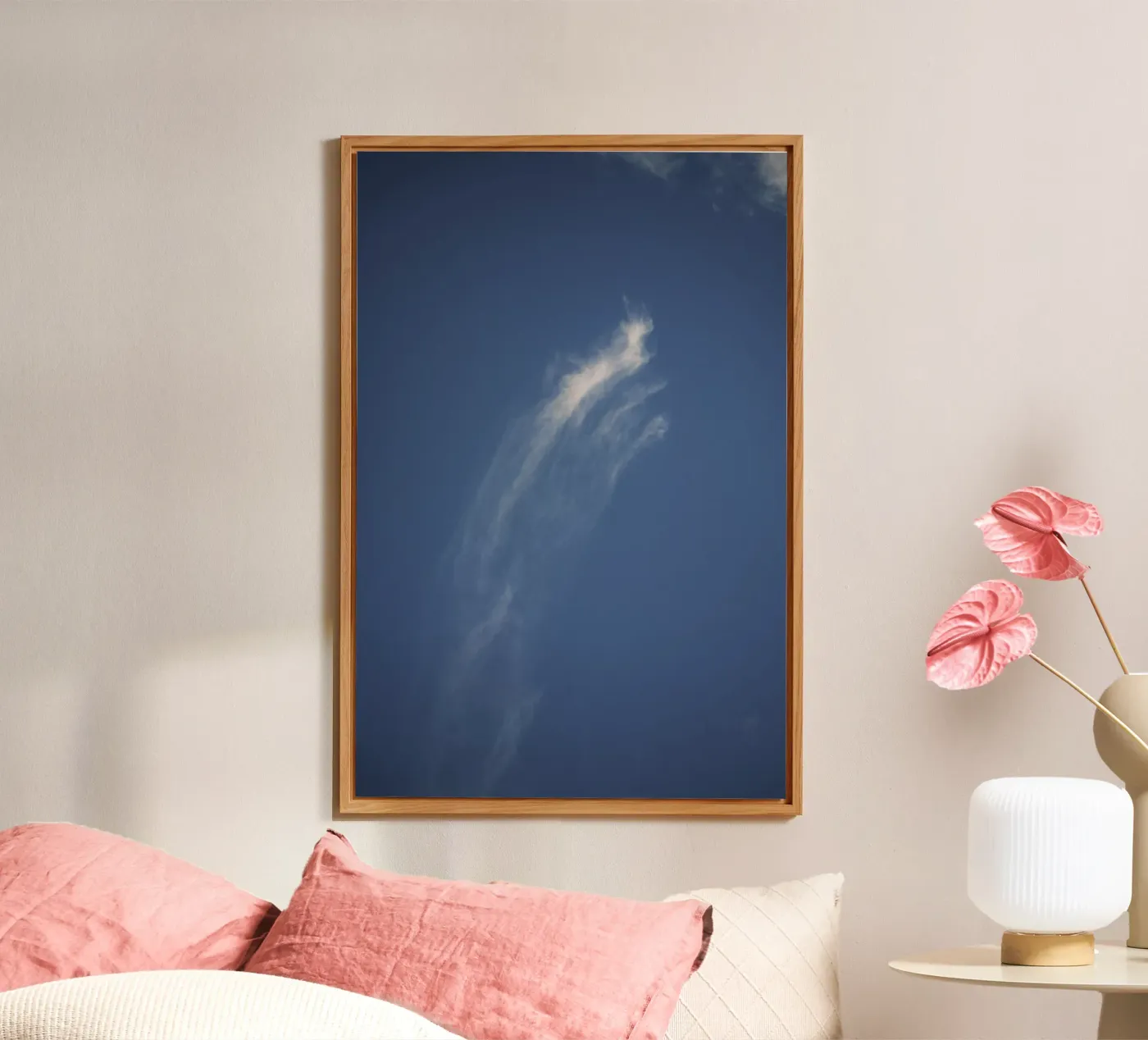 Abstract cloud forex plate by Sky Poetics