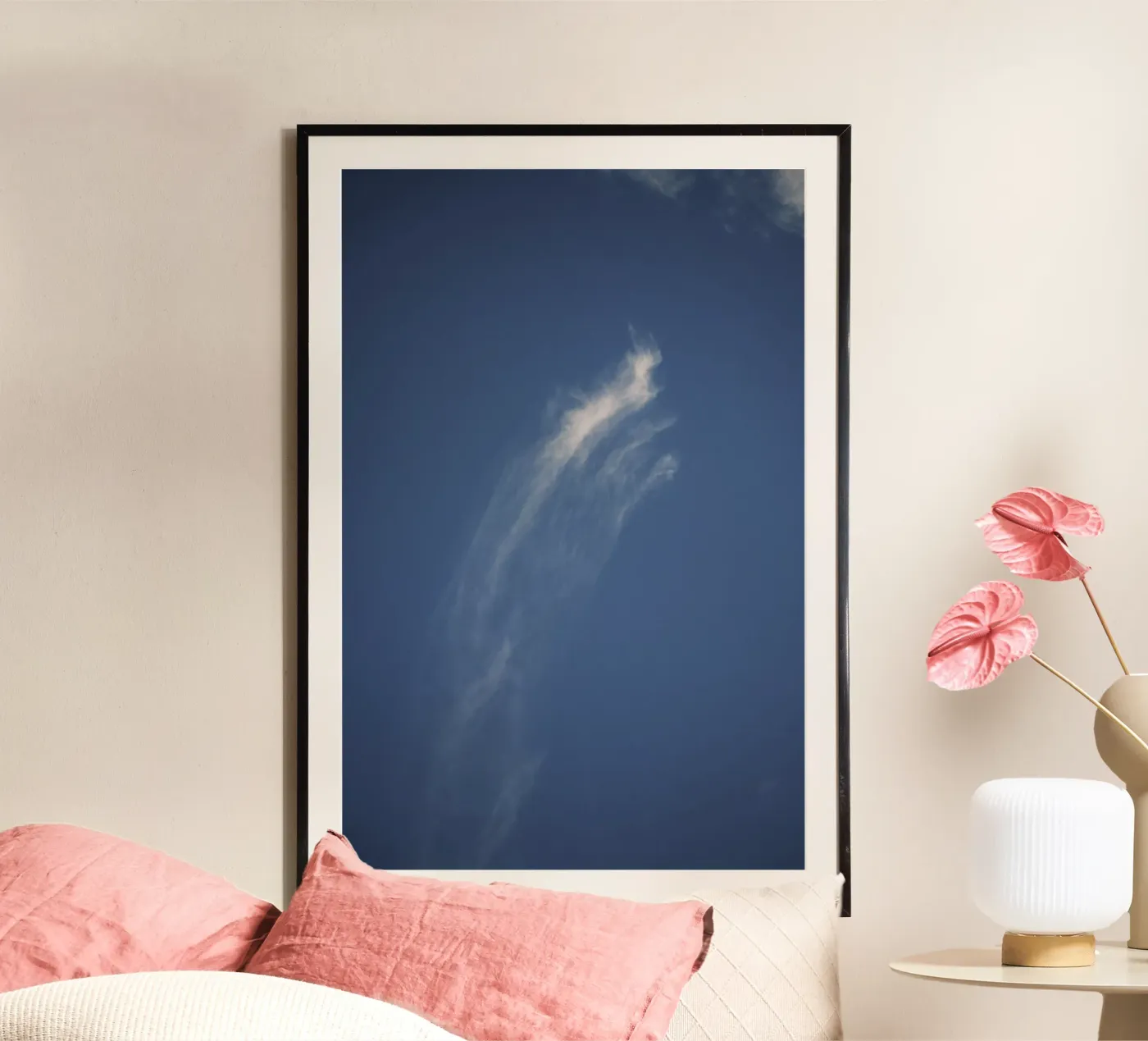 Abstract cloud Poster von Sky Poetics