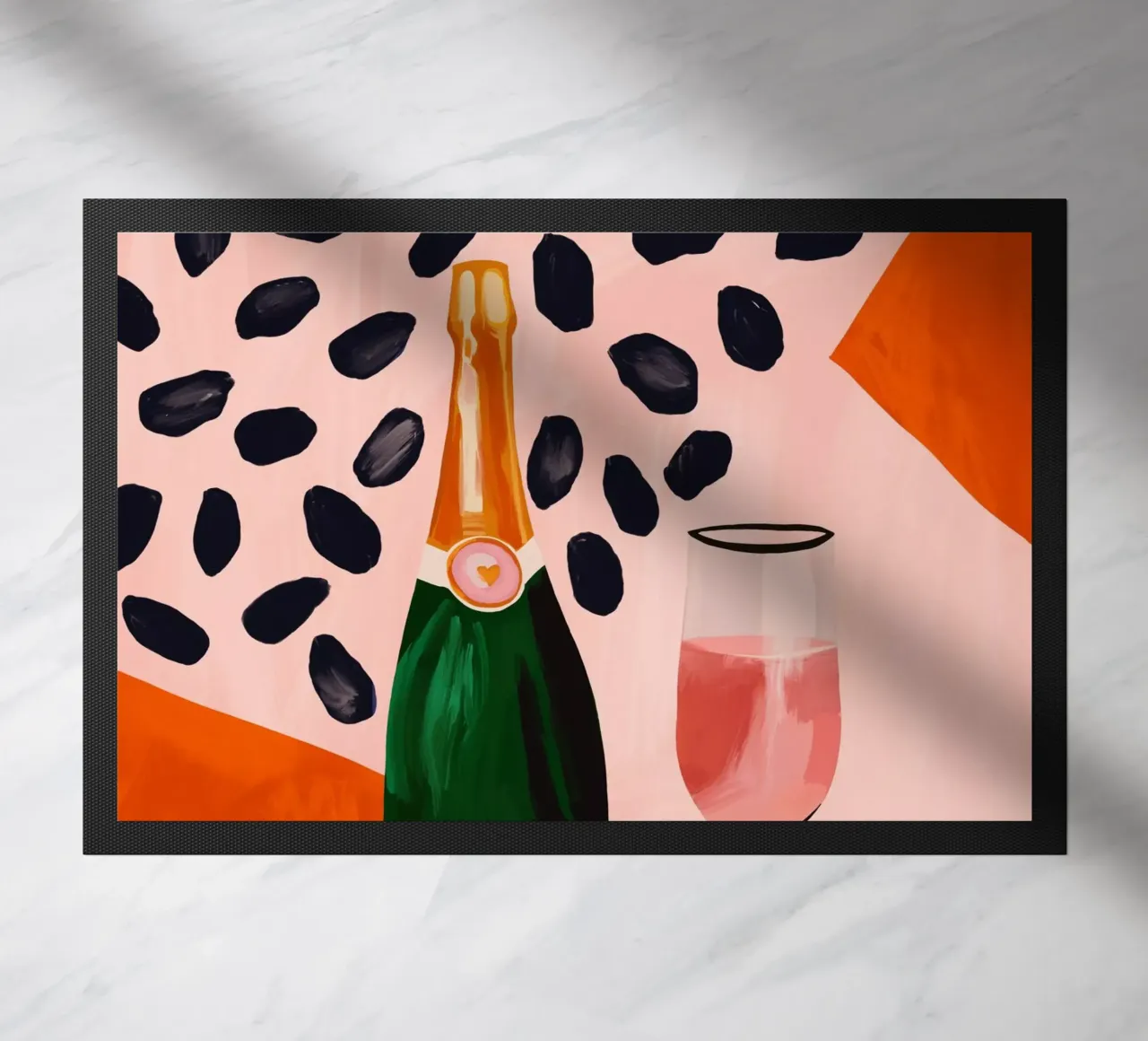 Festeggiamo zerbino da ArtsySesta